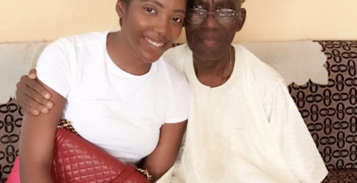 Tiwa Savage’s father has passed away. IMG 4894 730x720 1 730x375 1